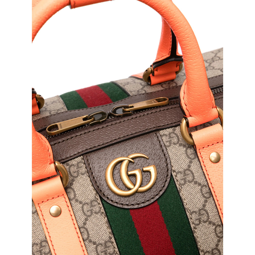 Gucci Neutrals Luggage & Holdalls Men