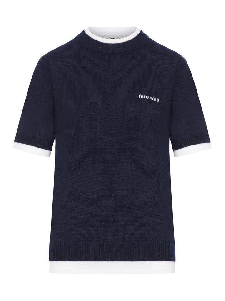 Miu Miu Women Cashmere T-Shirt
