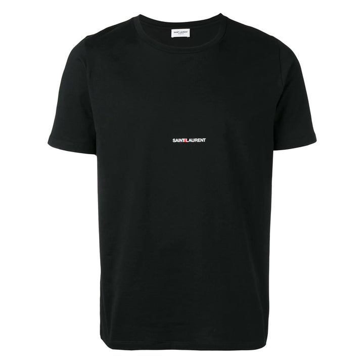 Saint Laurent Black T-Shirts & Vests - T-Shirts Men