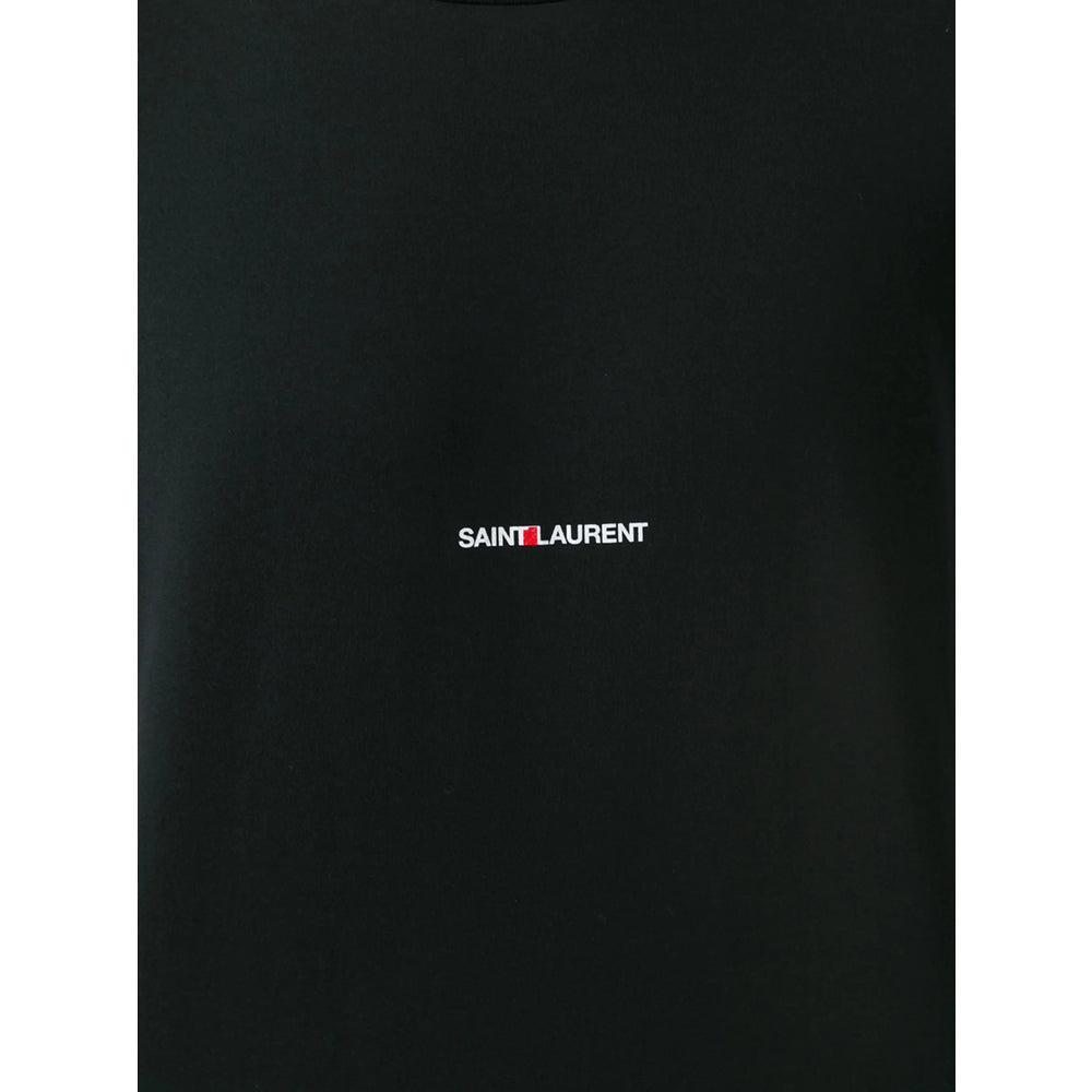 Saint Laurent Black T-Shirts & Vests - T-Shirts Men