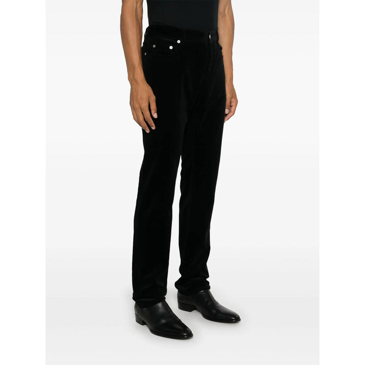 Saint Laurent Black Trousers - Chinos Men