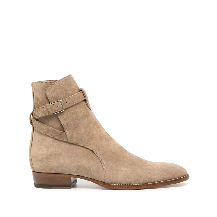 Saint Laurent Neutrals Boots Men