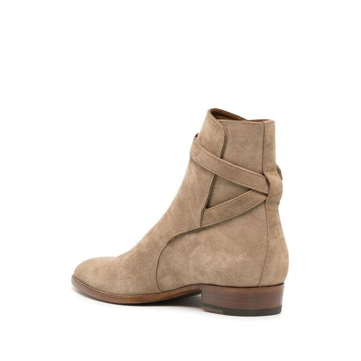 Saint Laurent Neutrals Boots Men