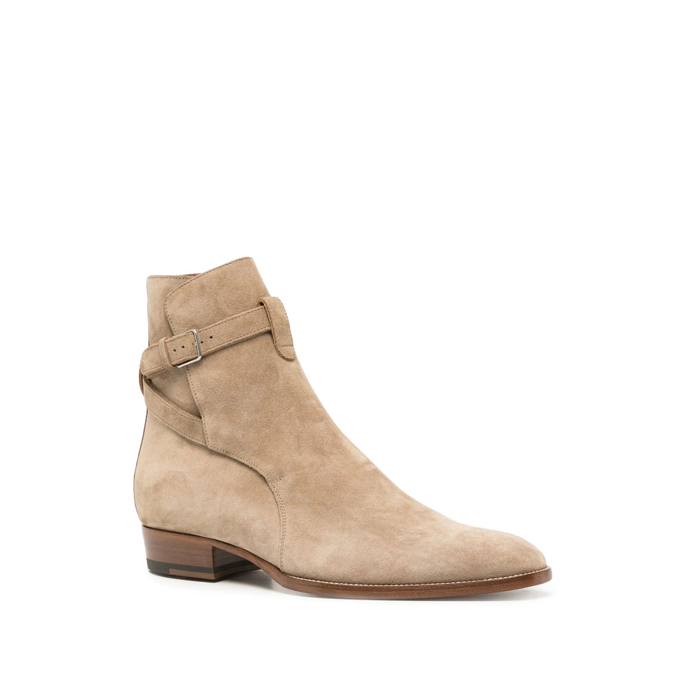 Saint Laurent Neutrals Boots Men