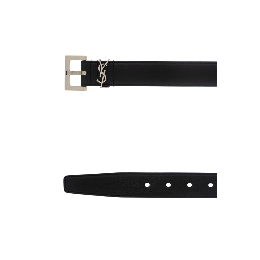 Saint Laurent Black Belts Men