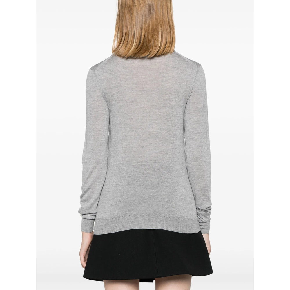 Saint Laurent Grey Knitwear - Jumpers Women