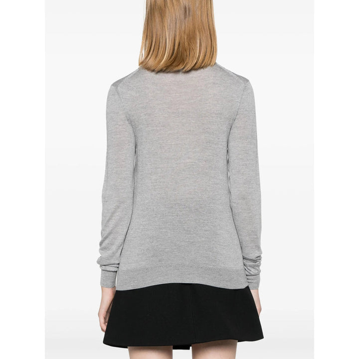 Saint Laurent Grey Knitwear - Jumpers Women