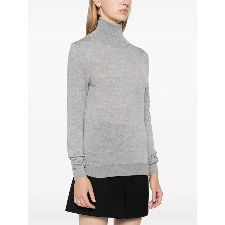 Saint Laurent Grey Knitwear - Jumpers Women