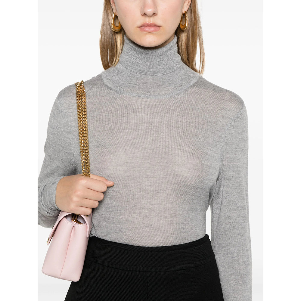 Saint Laurent Grey Knitwear - Jumpers Women