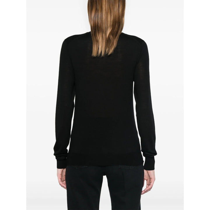 Saint Laurent Black Knitwear - Jumpers Women