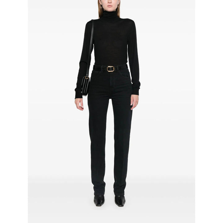 Saint Laurent Black Knitwear - Jumpers Women