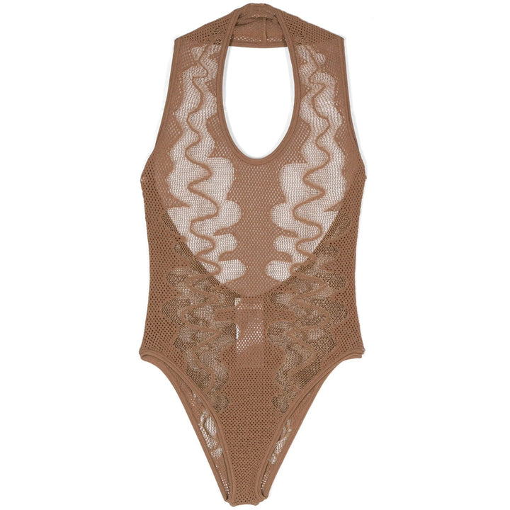 Saint Laurent Brown Tops - Vests & Tank Tops Women