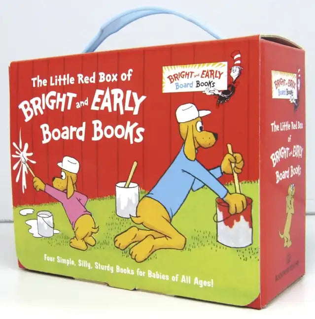 The Little Red Box of Bright and Early Board Books: Go, Dog. Go!; Big Dog . . . Little Dog; The Alphabet Book; I'll Teach My Dog a Lot of Words - Boxed Set