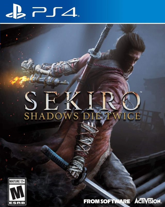 Sekiro: Shadows Die Twice + Sekiro Hardcover Official Strategy Guide [Game + Guide] (Playstation 4)