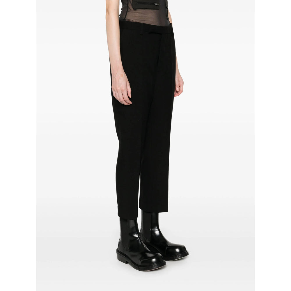 Rick Owens Black Trousers - Tapered Trousers Women