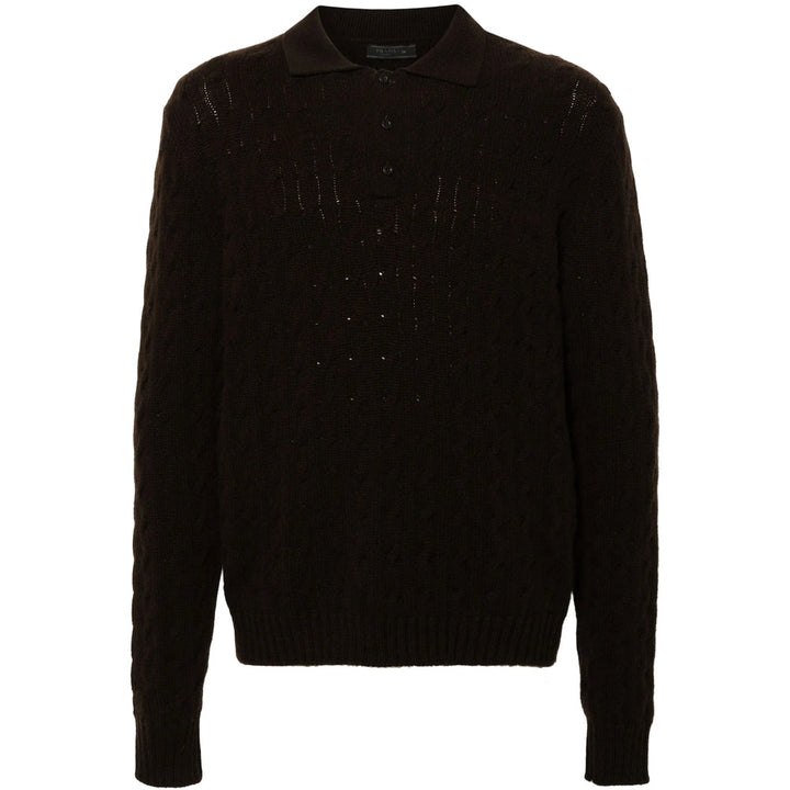 Prada Brown Sweaters & Knitwear - Jumpers Men