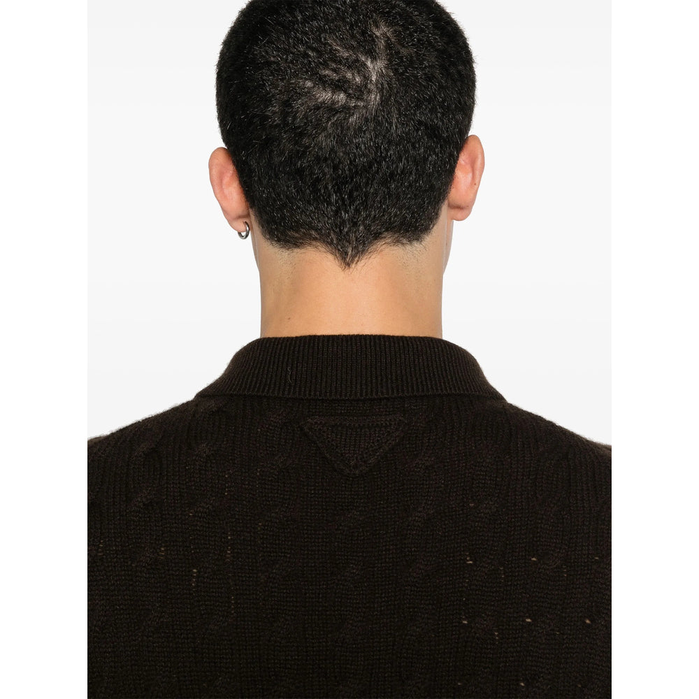 Prada Brown Sweaters & Knitwear - Jumpers Men