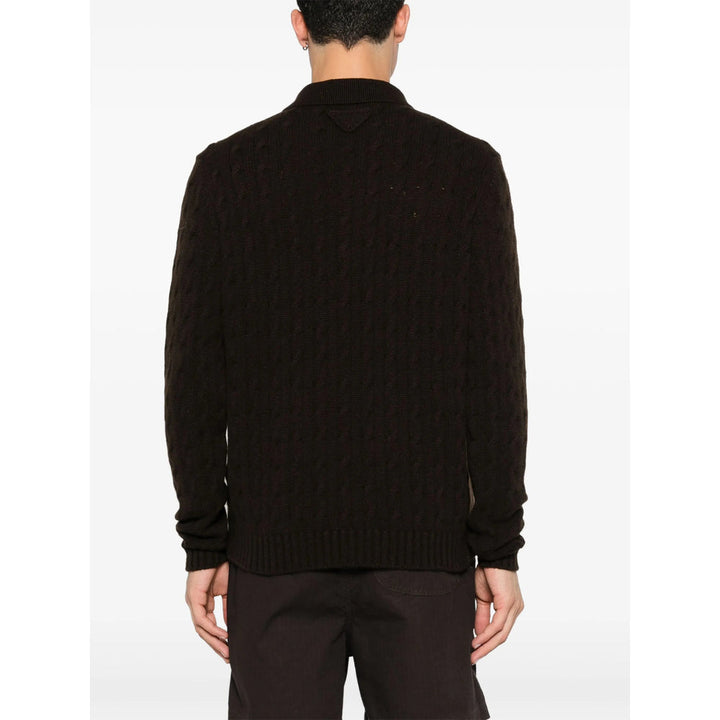 Prada Brown Sweaters & Knitwear - Jumpers Men