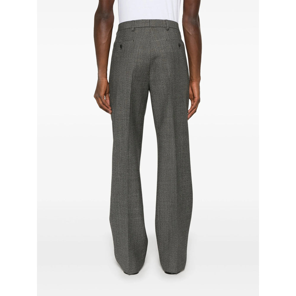 Prada Grey Trousers - Wide-Leg Trousers Men
