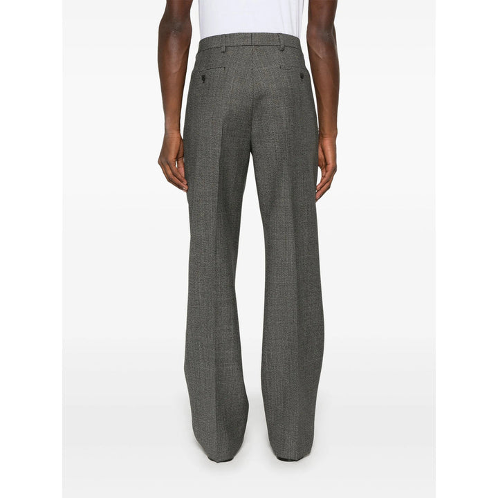 Prada Grey Trousers - Wide-Leg Trousers Men