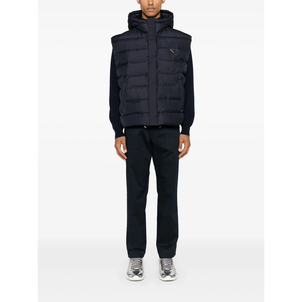 Prada Blue Jackets - Waistcoats & Gilets Men