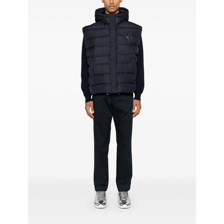 Prada Blue Jackets - Waistcoats & Gilets Men