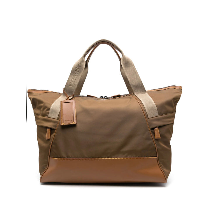 Prada Brown Luggage & Holdalls Men