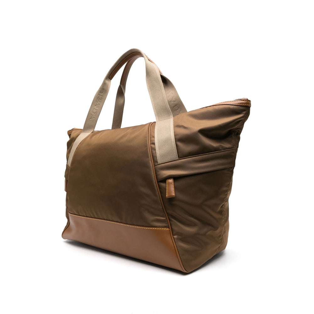 Prada Brown Luggage & Holdalls Men