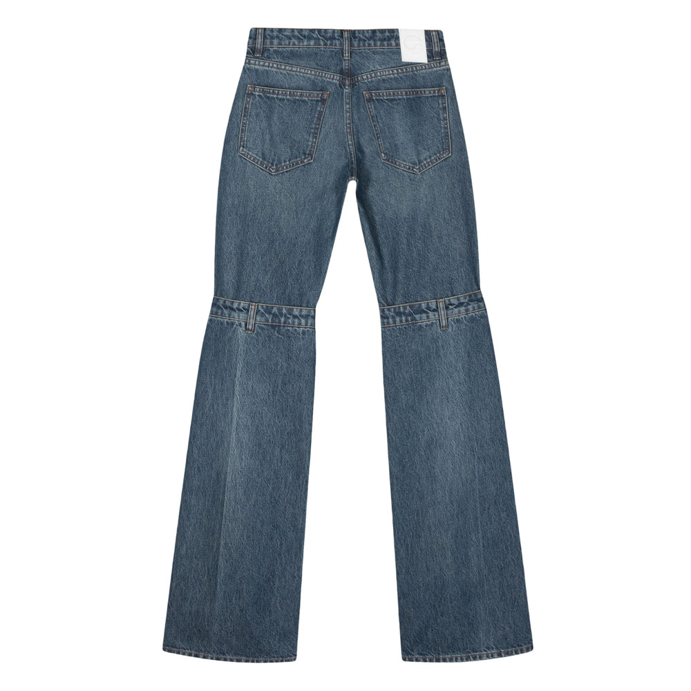 Coperni Blue Denim - Flared Jeans Women