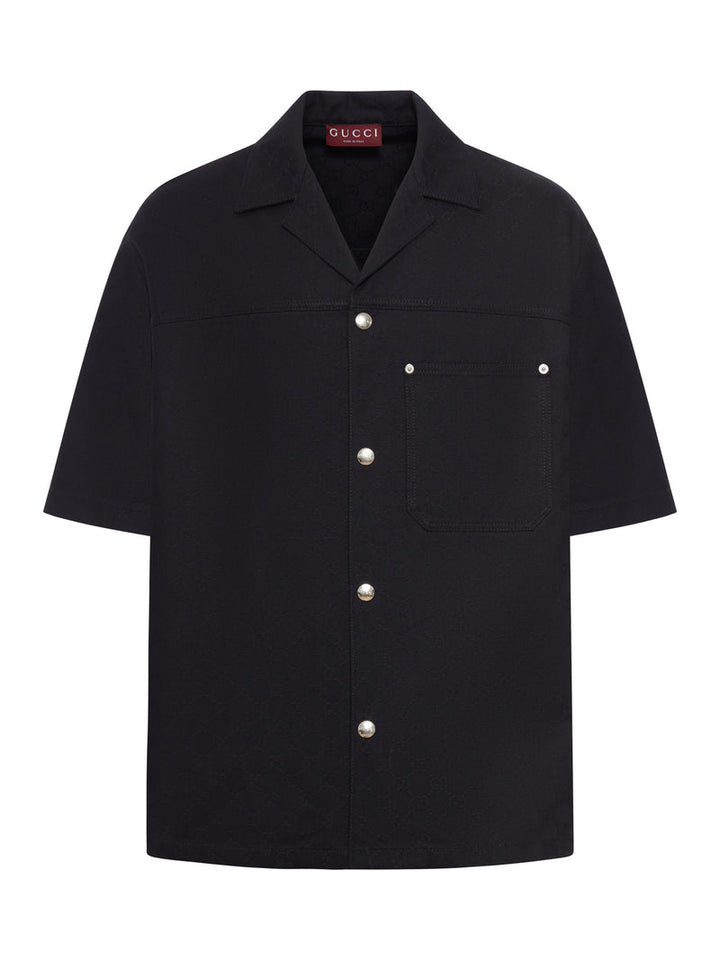 Gucci Men Gg Bowling Shirt