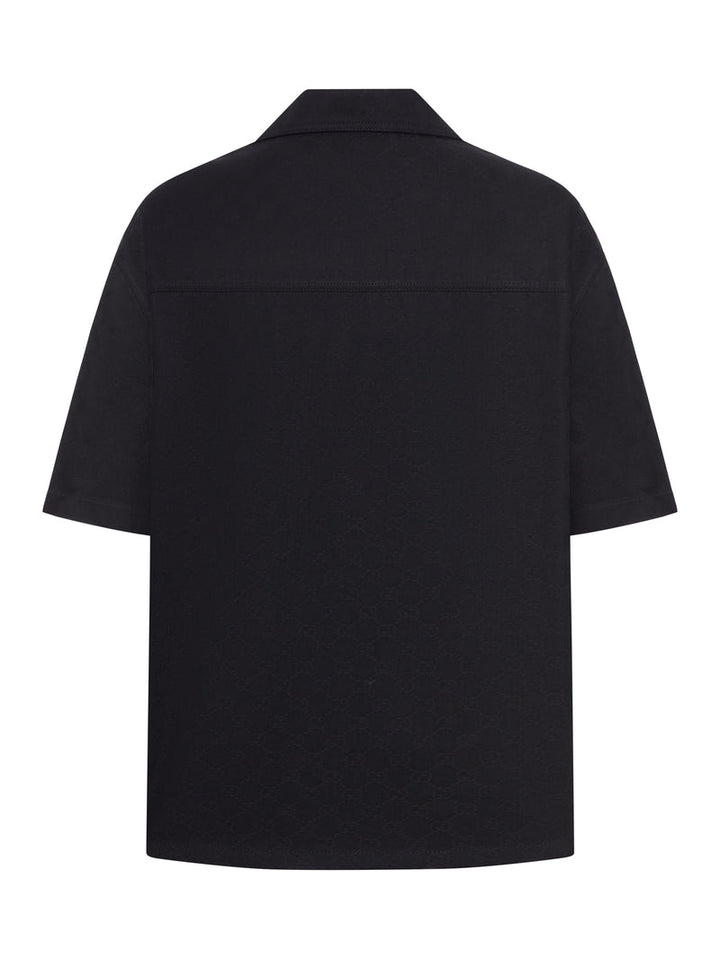 Gucci Men Gg Bowling Shirt
