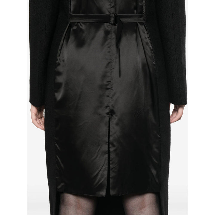 Prada Black Coats - Double Breasted & Peacoats Women