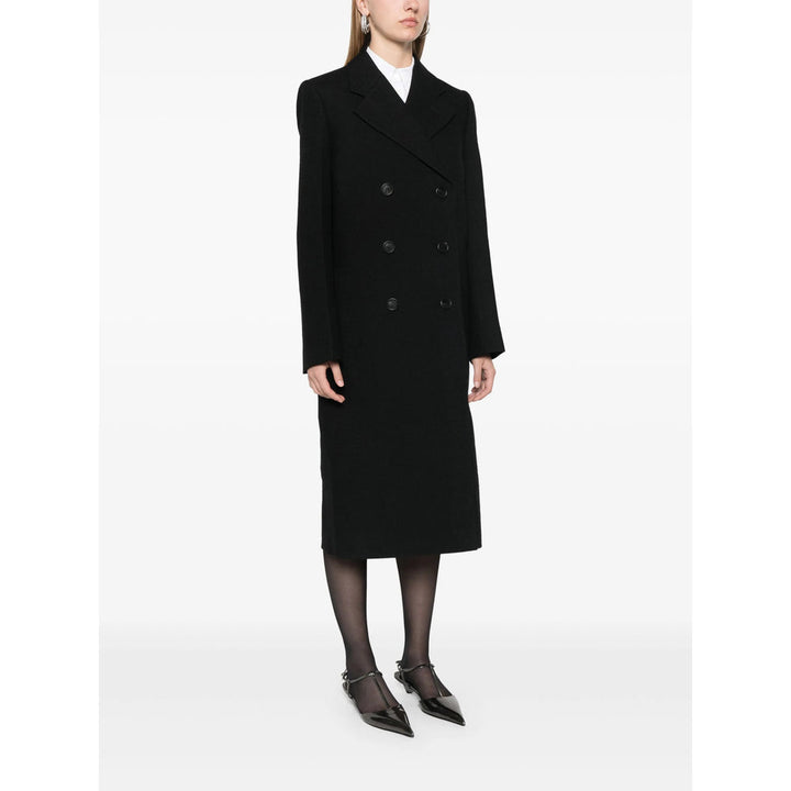 Prada Black Coats - Double Breasted & Peacoats Women