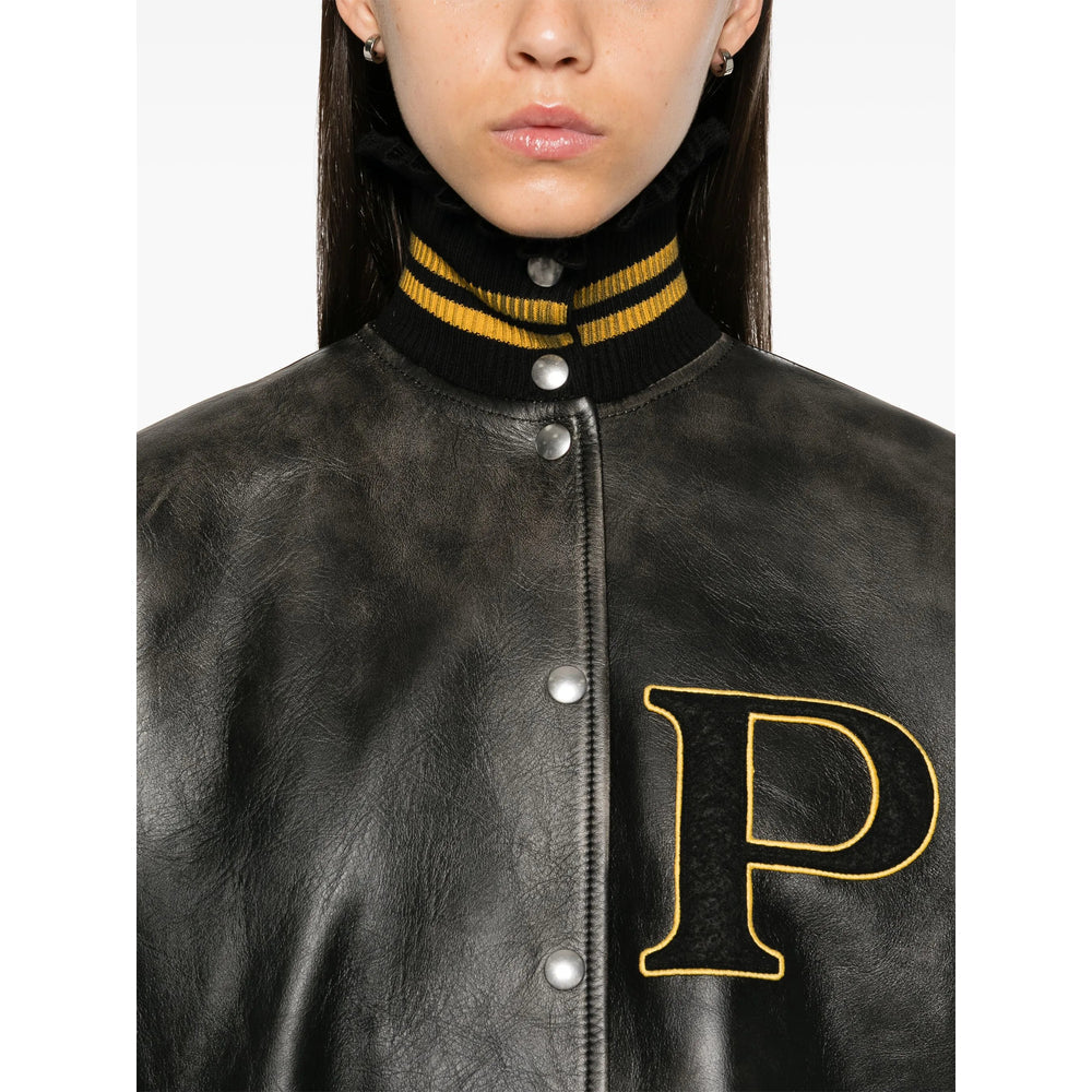 Prada Black Jackets - Leather Jackets Women