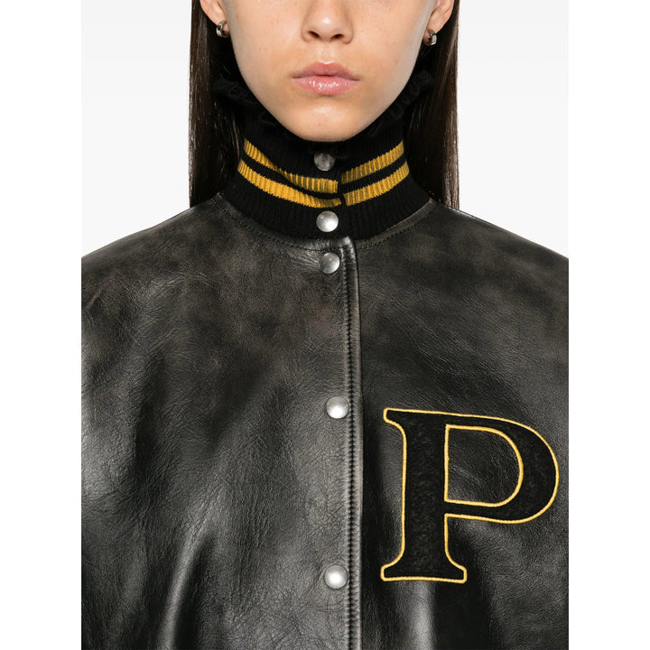 Prada Black Jackets - Leather Jackets Women