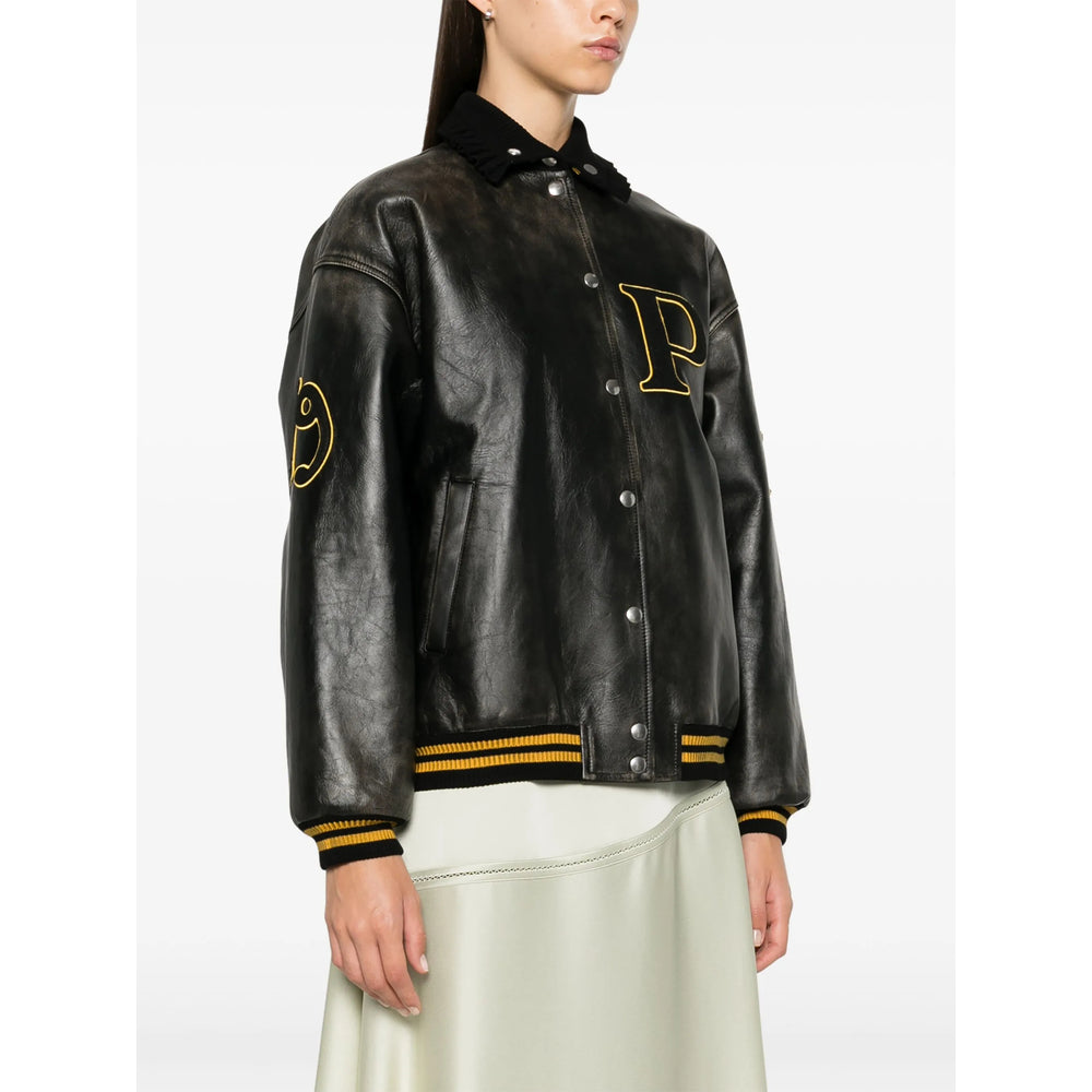 Prada Black Jackets - Leather Jackets Women