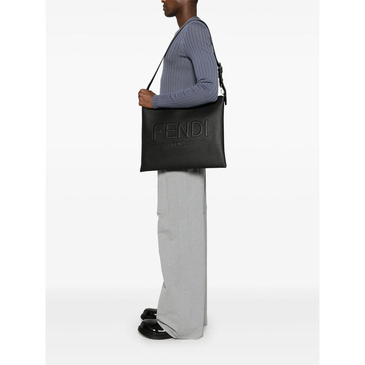 Fendi Black Shoulder Bags Men