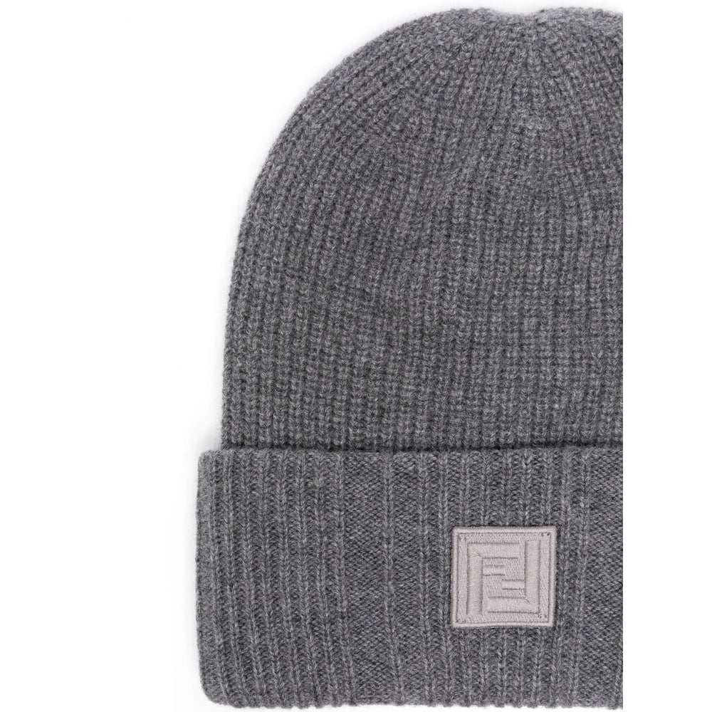 Fendi Grey Hats Men
