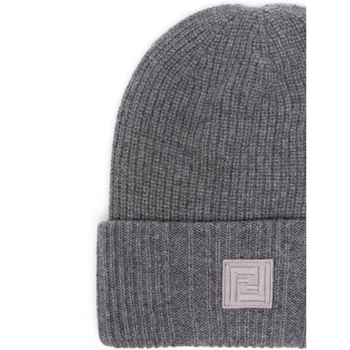 Fendi Grey Hats Men