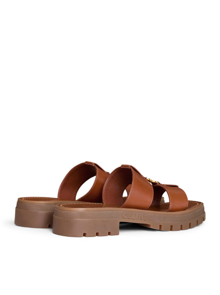 Celine Women Clea Leather Mules