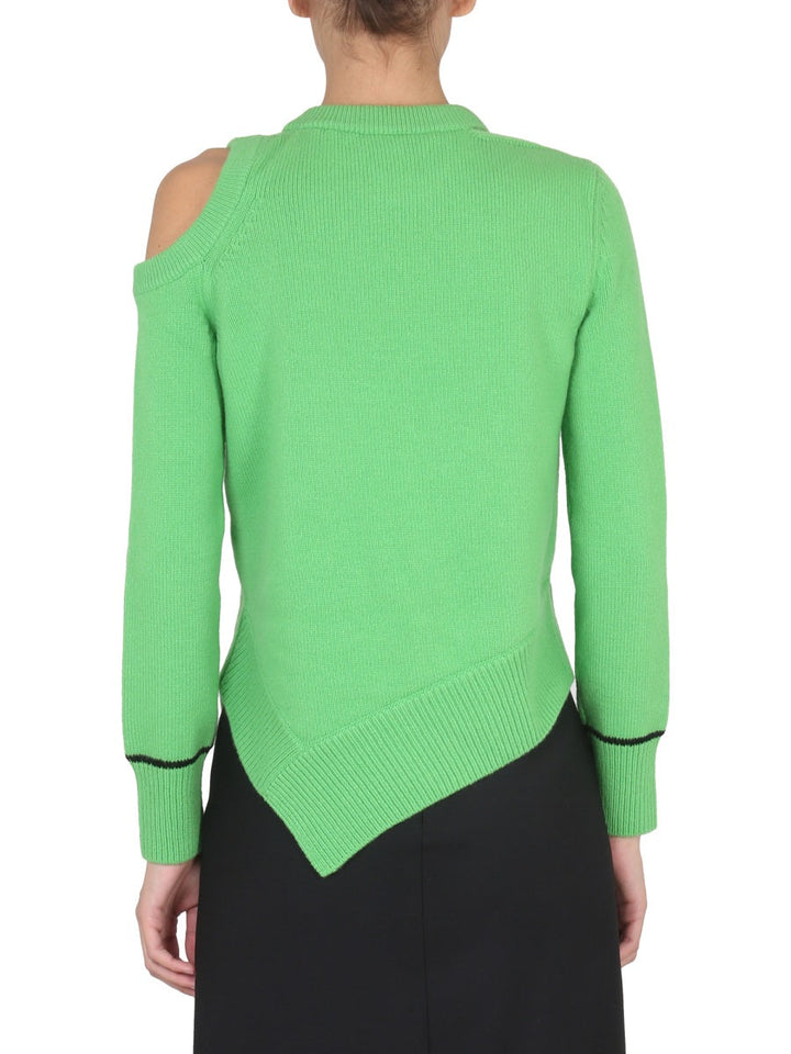 Alexander Mcqueen Women Sweater With Bare Shoulders