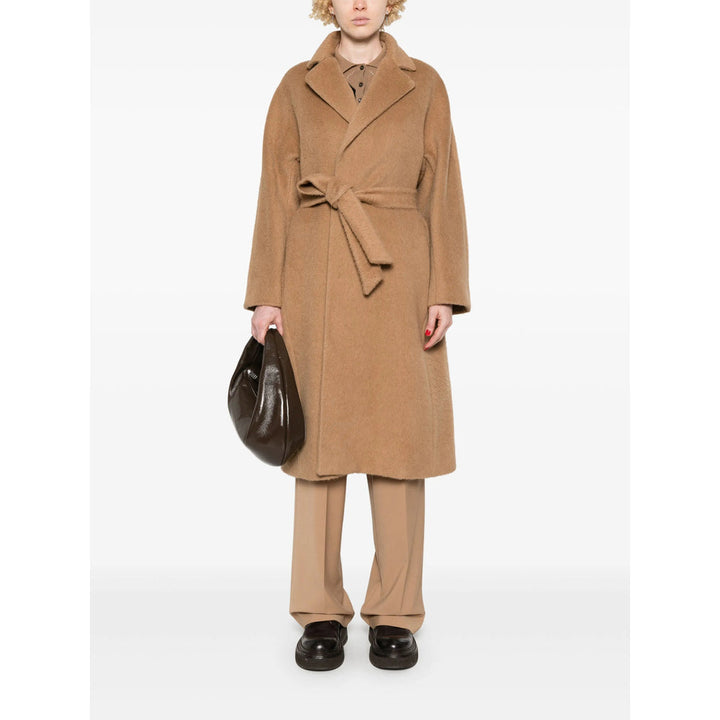Herno Neutrals Coats - Single Breasted Coats Women