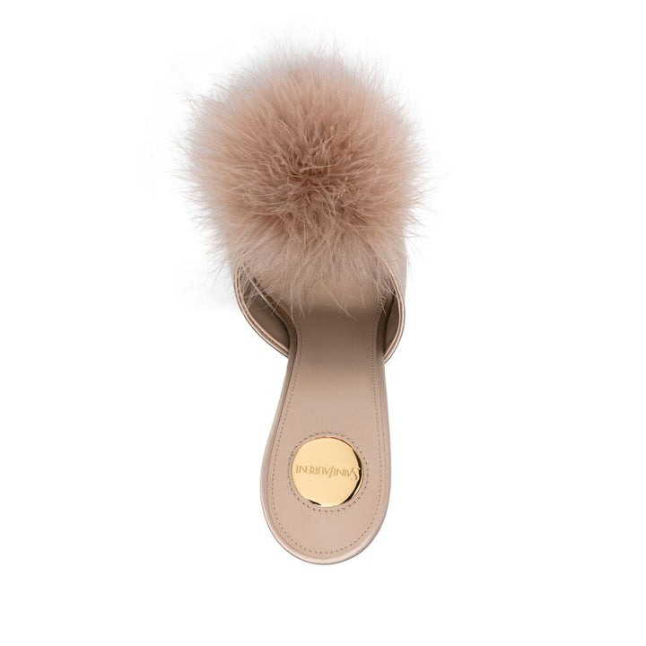 Saint Laurent Neutrals Mules Women