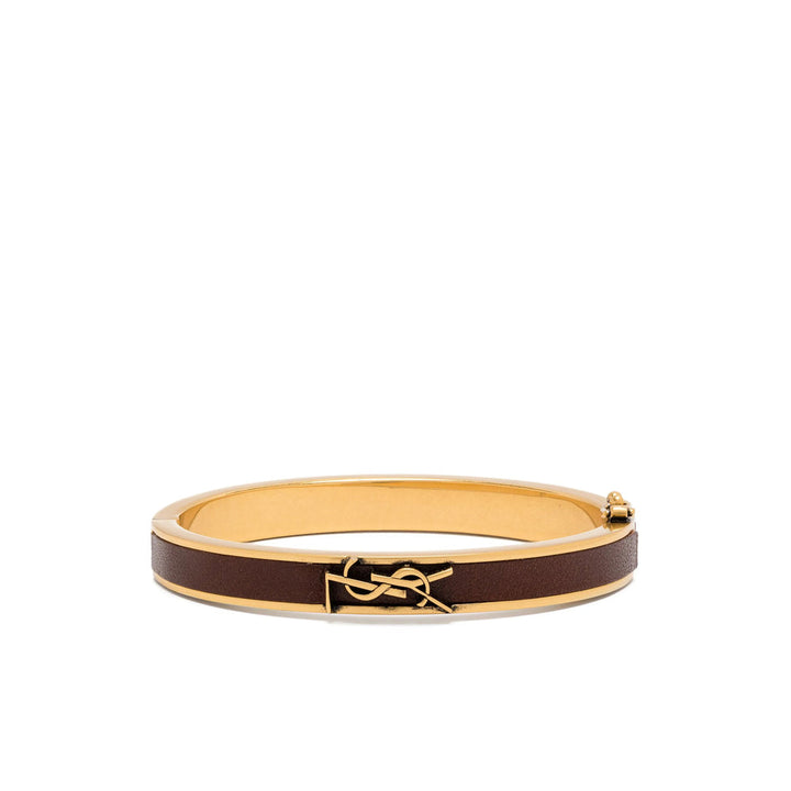 Saint Laurent Gold Bracelets Women