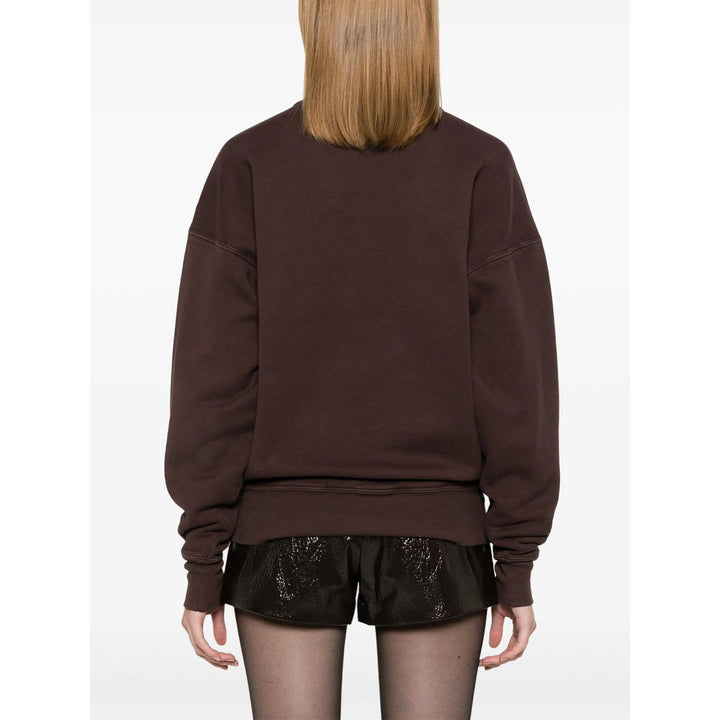 Saint Laurent Brown Tops - Sweatshirts Women