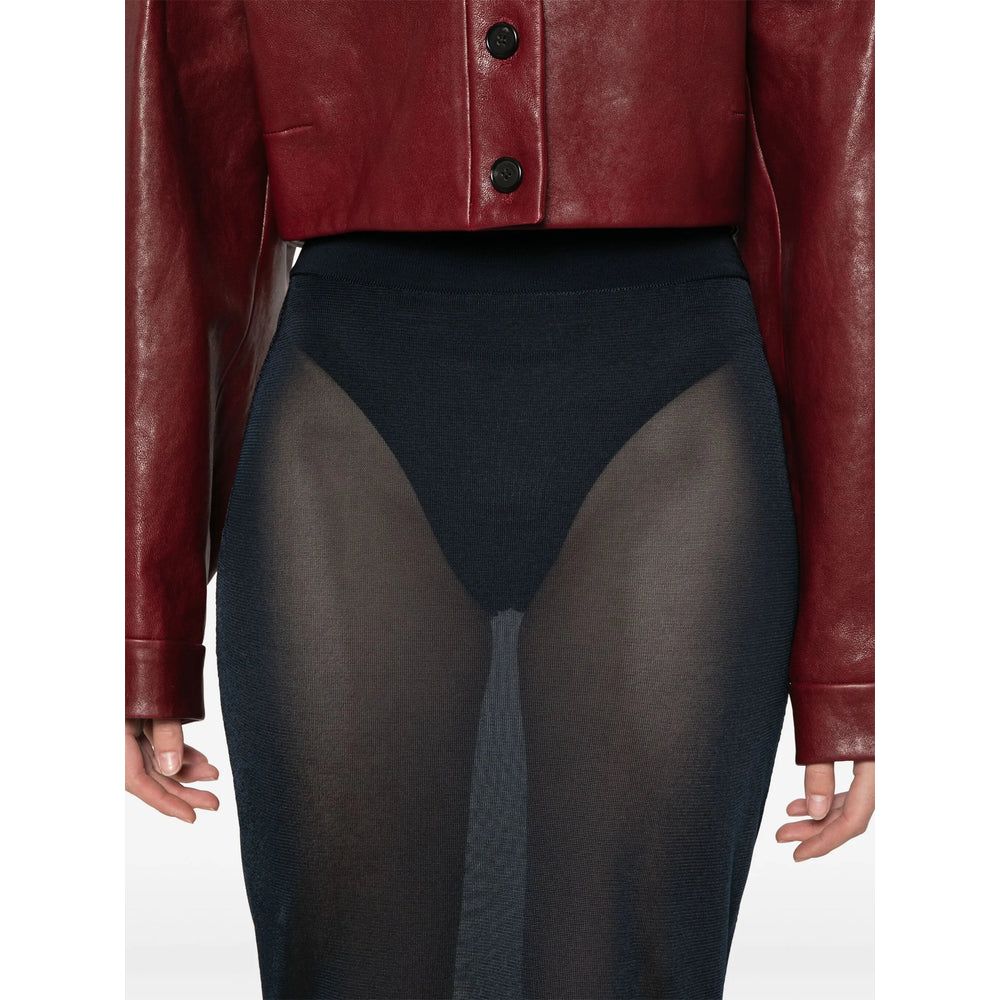 Saint Laurent Blue Skirts - Pencil Skirts Women