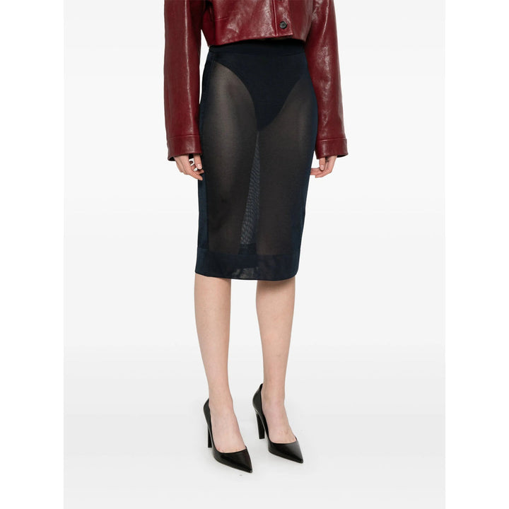 Saint Laurent Blue Skirts - Pencil Skirts Women