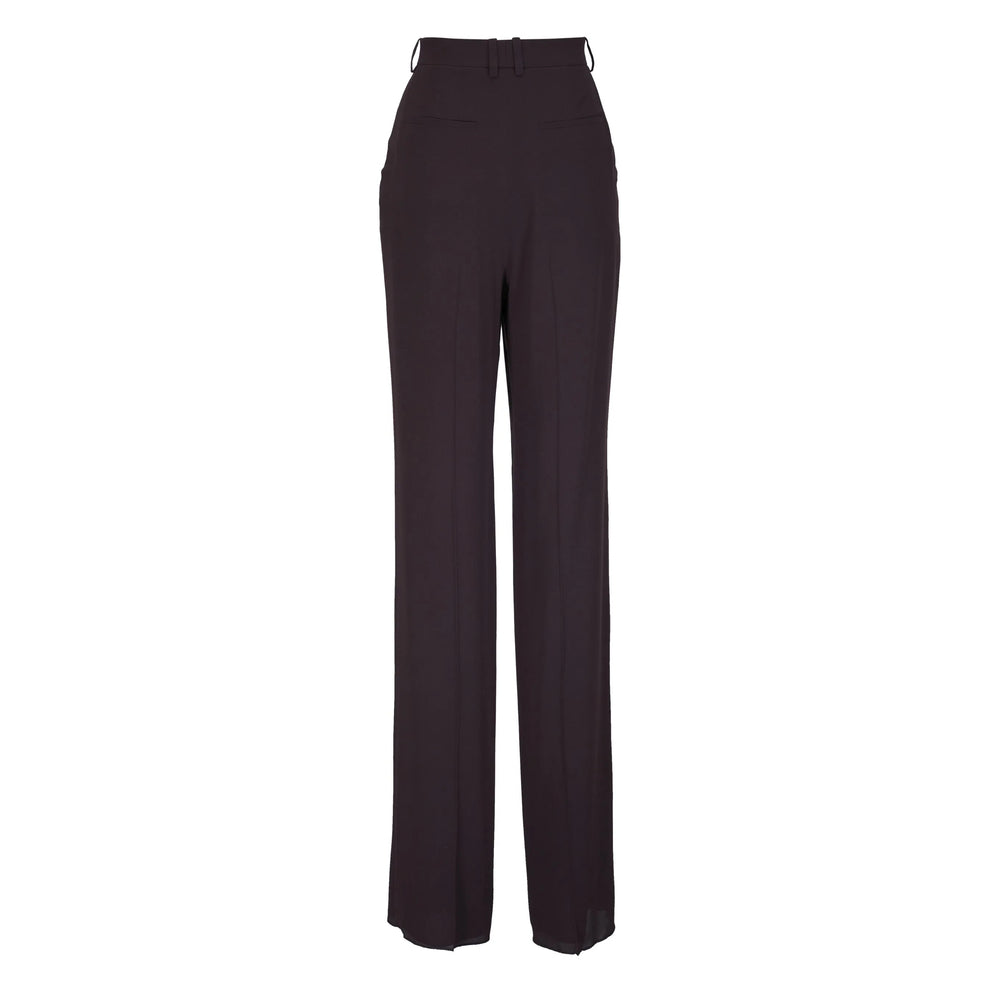 Saint Laurent Brown Trousers - Straight Trousers Women