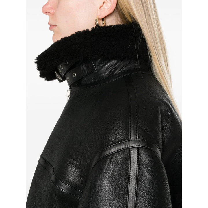 Saint Laurent Black Jackets - Leather Jackets Women