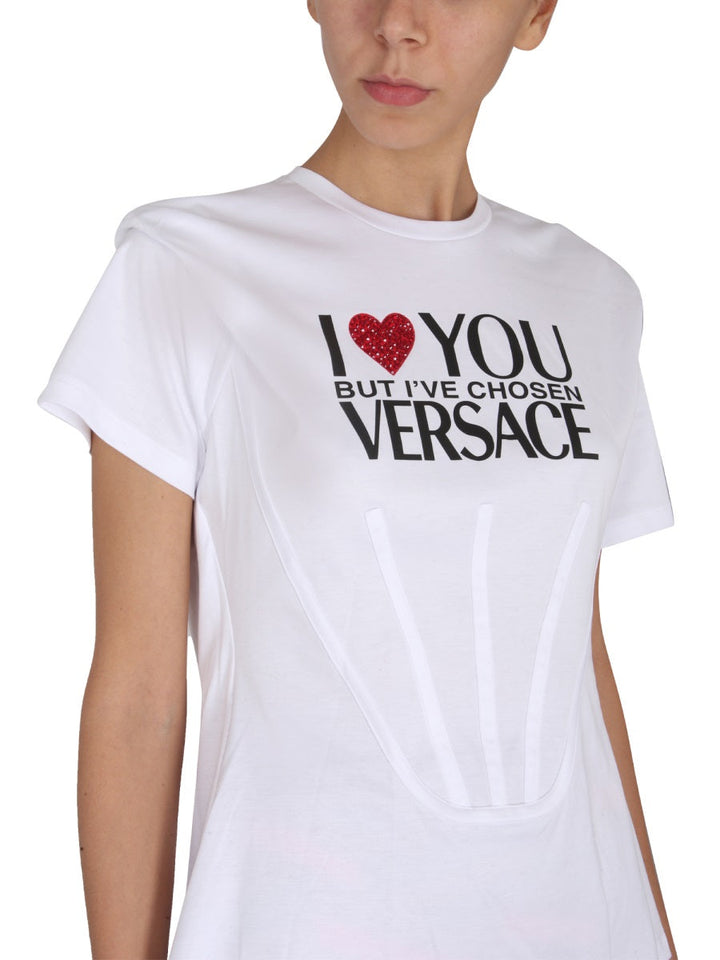 Versace Women T Shirt With Logo